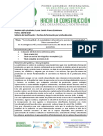Retos y Perspectivas" Dr. David Iglesias Piña, Universidad Autónoma Del Estado de México, México (Icontec) Nota Del Título (10%)