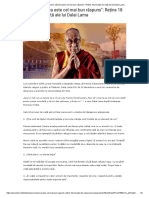 Uneori, Tăcerea Este Cel Mai Bun Răspuns" - Reține 18 Principii de Viață Ale Lui Dalai Lama