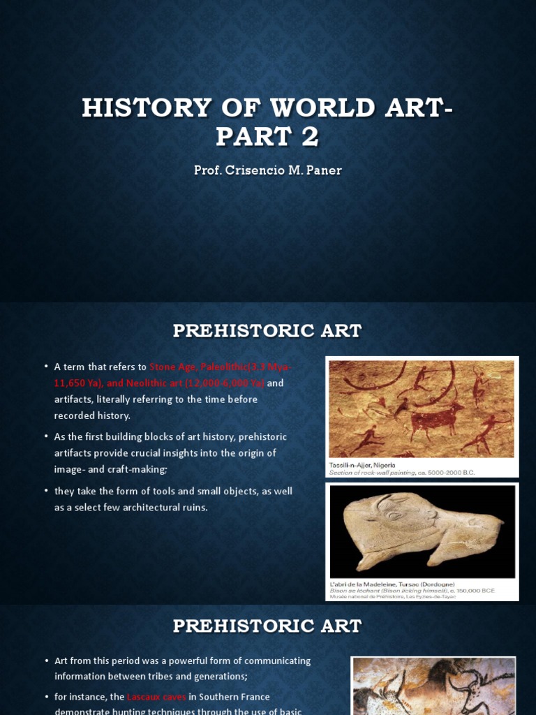 History of World ArtPart 2 PDF Sphinx Ancient Egypt
