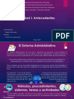 Analisis Procedimental - Unidad 1 - UNESR