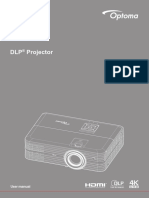 DLP Projector: User Manual