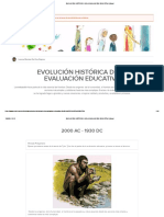 Evolución Histórica de La Evaluación Educativa _ Sutori