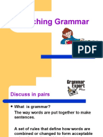 Teaching Grammar