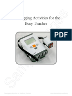 Datalogging Activities For The Busy Teacher: Sample Pages