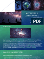 Geodesia y Astronomia 1
