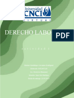 Actividad 1, Derecho Laboral