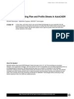 The Secrets of Cutting Plan and Profile Sheets in Autocad® Civil 3D®