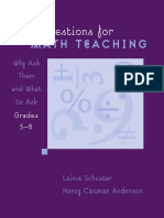 Nancy Canavan Anderson, Lainie Schuster - Good Questions For Math Teaching: Why Ask Them and What To Ask, Grades 5-8 (2005)