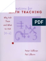 Pat Lilburn, Peter Sullivan - Good Questions For Math Teaching: Why Ask Them and What To Ask, K-6 (2002)