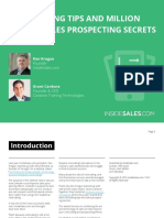 Cold Calling Tips and Million Dollar Sales Prospecting Secrets