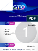 MISP 1 Identificación Del Paciente