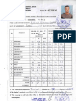 Amhara Serial 9: Bureau Student Transcript