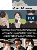 Professional Mourner