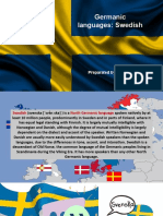 Germanic Languages: Swedish: Preparated by