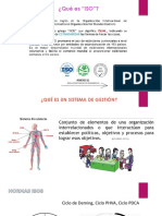 ¿Qué Es "ISO"?