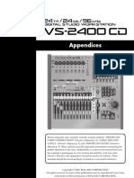 VS-2400CD Appendix