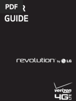 Download Verizon Wireless LG Revolution Manual by Wirefly SN58558731 doc pdf