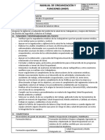 UNI-RRH-FO-04 Perfil de Competencias - Médico Ocupacional Ver. 01