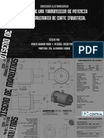 Diseño de una transmisión de potencia por correa para maquinaria de corte industrial