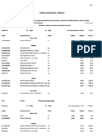 Analisis Costos Unitarios