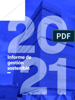 Informe de Gestión Sostenible FSFB 2021