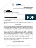 4) Se Elimina (N) 4 Palabra(s) : Oficio 600-16-2018-3062