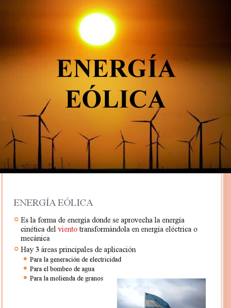 06 - Energia Eolica | PDF | Herida | Atmósfera