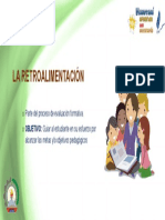 La retroalimentación formativa