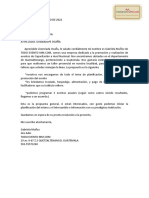 Carta A INSTITUTO INTERNACIONAL DE EDUC