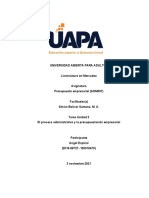 TAREA 2 AE Presupuesto Empresarial (ADM307)