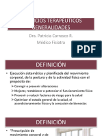 Ejercicios Terapeuticos - Dra. Carrasco