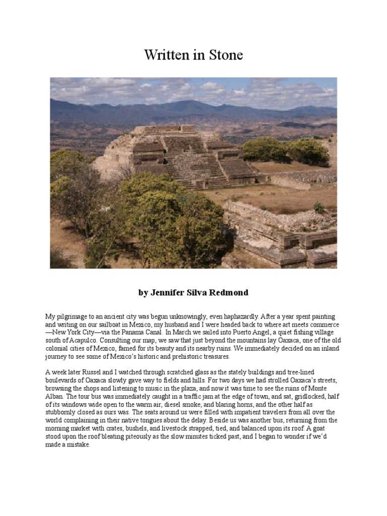 Pilgrimage to Monte Alban Ruins | PDF | Stairs | Nature
