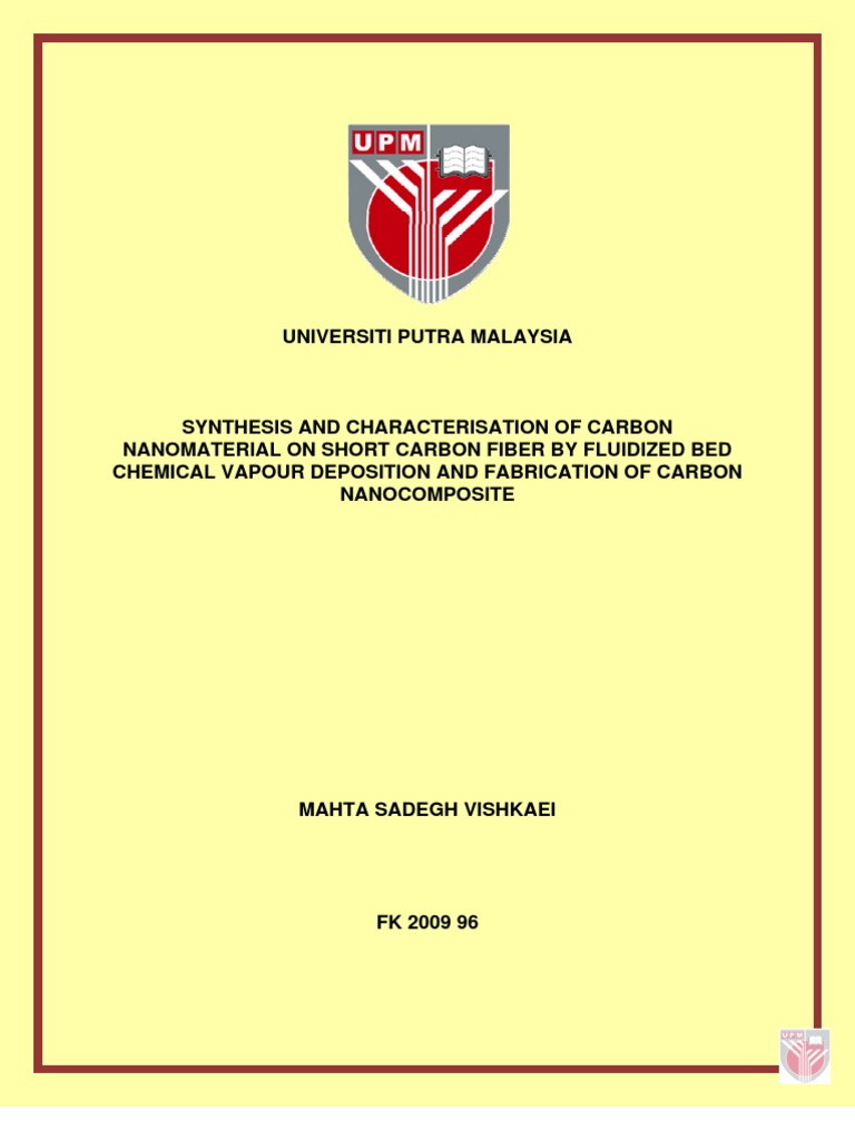 Carbon Nanomaterial Synthesis and Characterization | PDF | Carbon ...