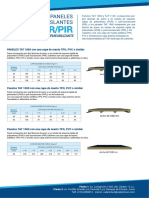 Panel Modelo DECK PUR, PIR