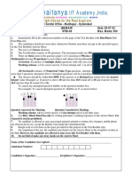 09-07-22 JR - Super60 (Incoming) Jee-Main WTM-06 Q.paper