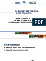 Palm Oil Based Trans Fat Free Products and Oleochemicals - Tangavalu