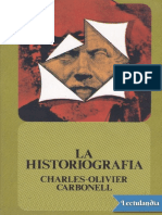 Carbonell, Charles-Olivier - La Historiografia