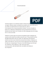 Discussion Hydrometer