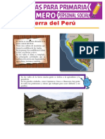 La Sierra Del Perú para Primer Grado de Primaria