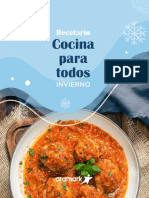 Recetario Invierno Cocina para Todos