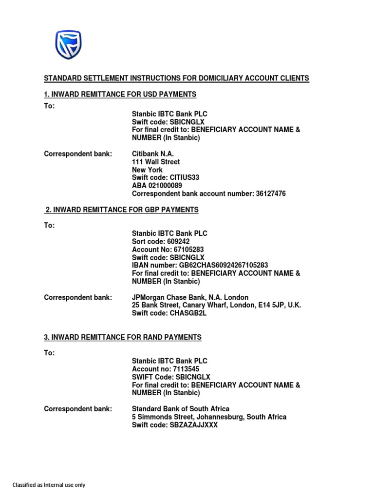 Classified As Internal Use Only PDF Financial Services Service