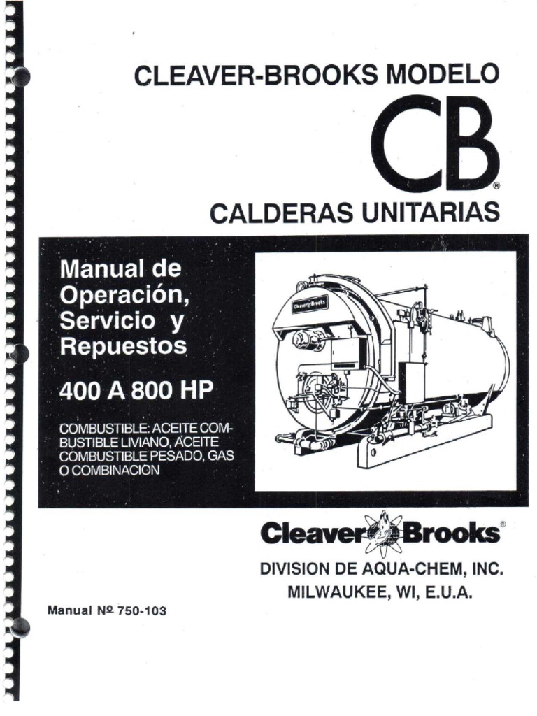 Calderas Cleaver Brooks PDF