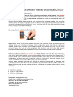 Mengapa Alat Ukur Ultrasonic Thickness Gauge Harus Dilakukan