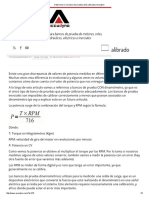 Cómo determinar si un banco de pruebas está calibrado correctamente