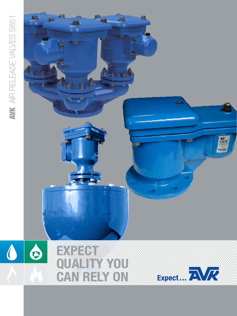 AVK Air Release Valves PDF Valve Pump