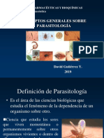 Conceptos clave de Parasitología