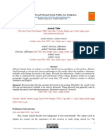 Template Manuscript Jurnal Paradigma (English Ver.)