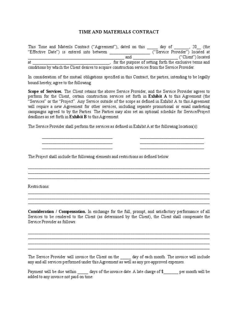 pdf-template-time-and-materials-contract-template-pdf-indemnity