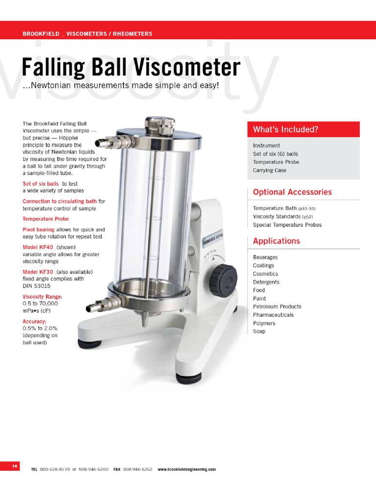 Falling Ball What's Included Newtonian Measurements