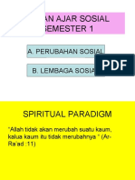 Materi Perubahan Sosial